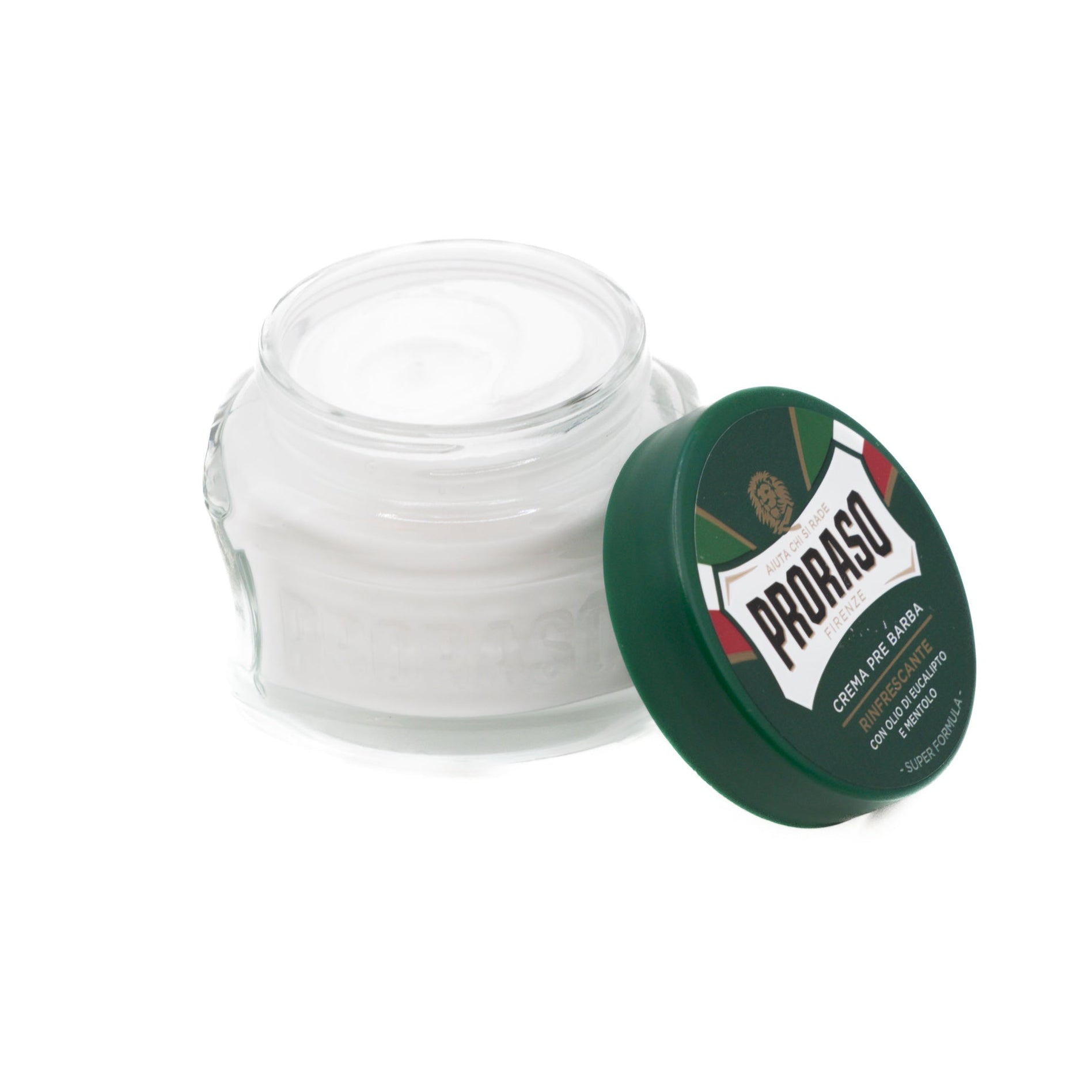 PRE RASAGE CREAM GREEN 100ML - PRORASO Le QG du Barbier