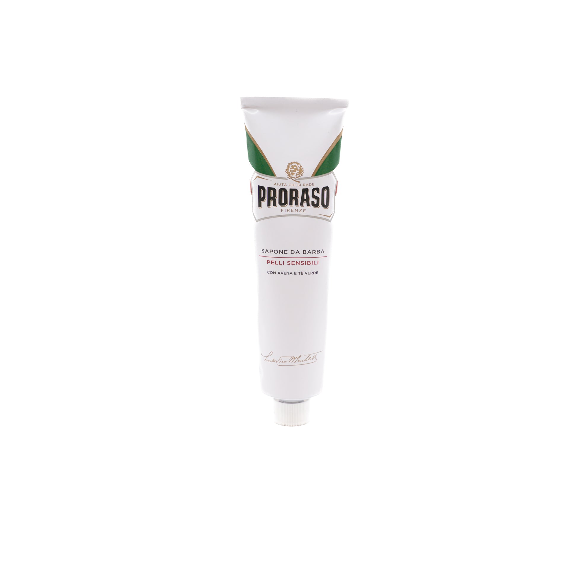 CREME DE RASAGE EN TUBE WHITE 150ML - PRORASO Le QG du Barbier