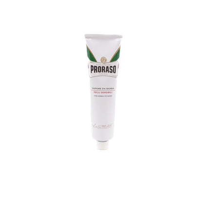 CREME DE RASAGE EN TUBE WHITE 150ML - PRORASO Le QG du Barbier
