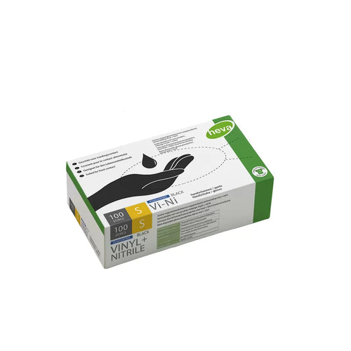 GANTS NOIRS VINYLE 95% NITRILE 5% TAILLE S Le QG du Barbier