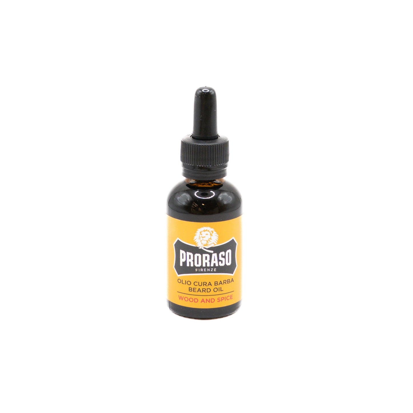 HUILE A BARBE WOOD AND SPICE 30ML PRORASO 2