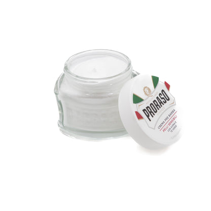 PRE RASAGE CREAM WHITE 100ML - PRORASO Le QG du Barbier