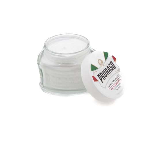 PRE RASAGE CREAM WHITE 100ML - PRORASO Le QG du Barbier