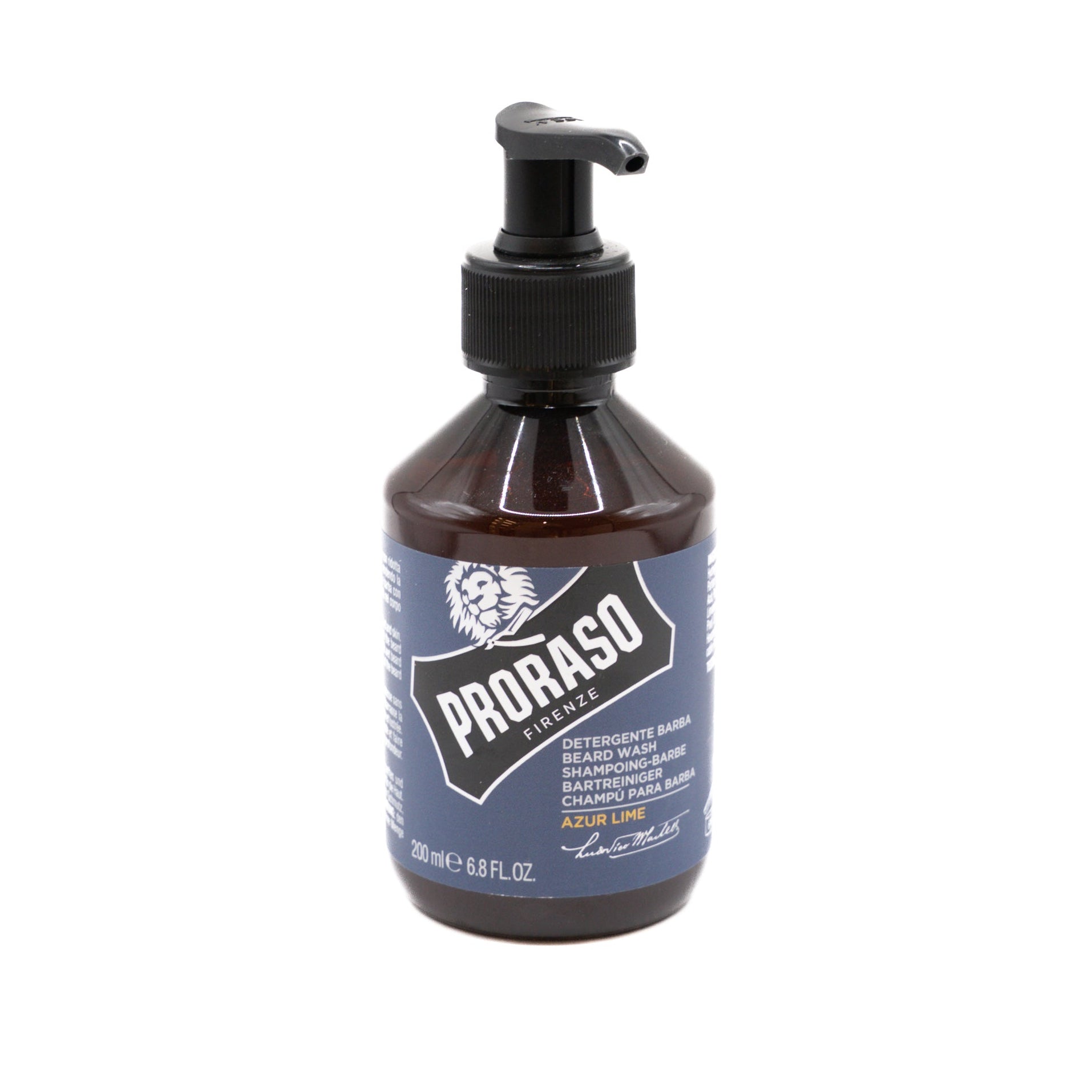 SHAMPOING BARBE AZUR LIME 200ML PRORASO