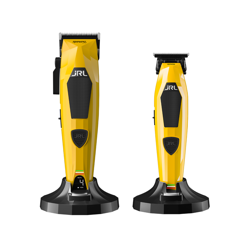 COFFRET TONDEUSE JRL DIAMANTE JAUNE Le QG du Barbier