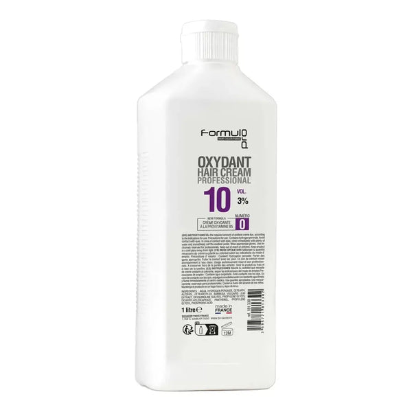 OXYDENT CREME 3% / 10 VOL - FORMULE PRO 1L Le QG du Barbier