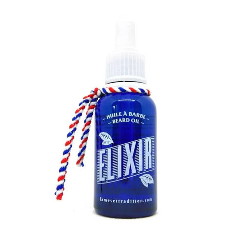 HUILE A BARBE ELIXIR 30ML - LAMES ET TRADITION Le QG du Barbier