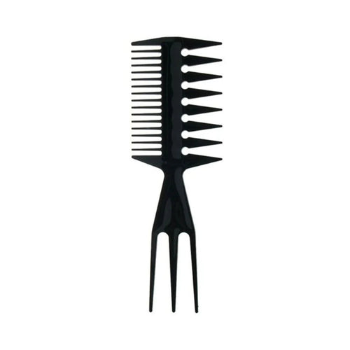 PEIGNE FOURCHETTE NOIR Le QG du Barbier